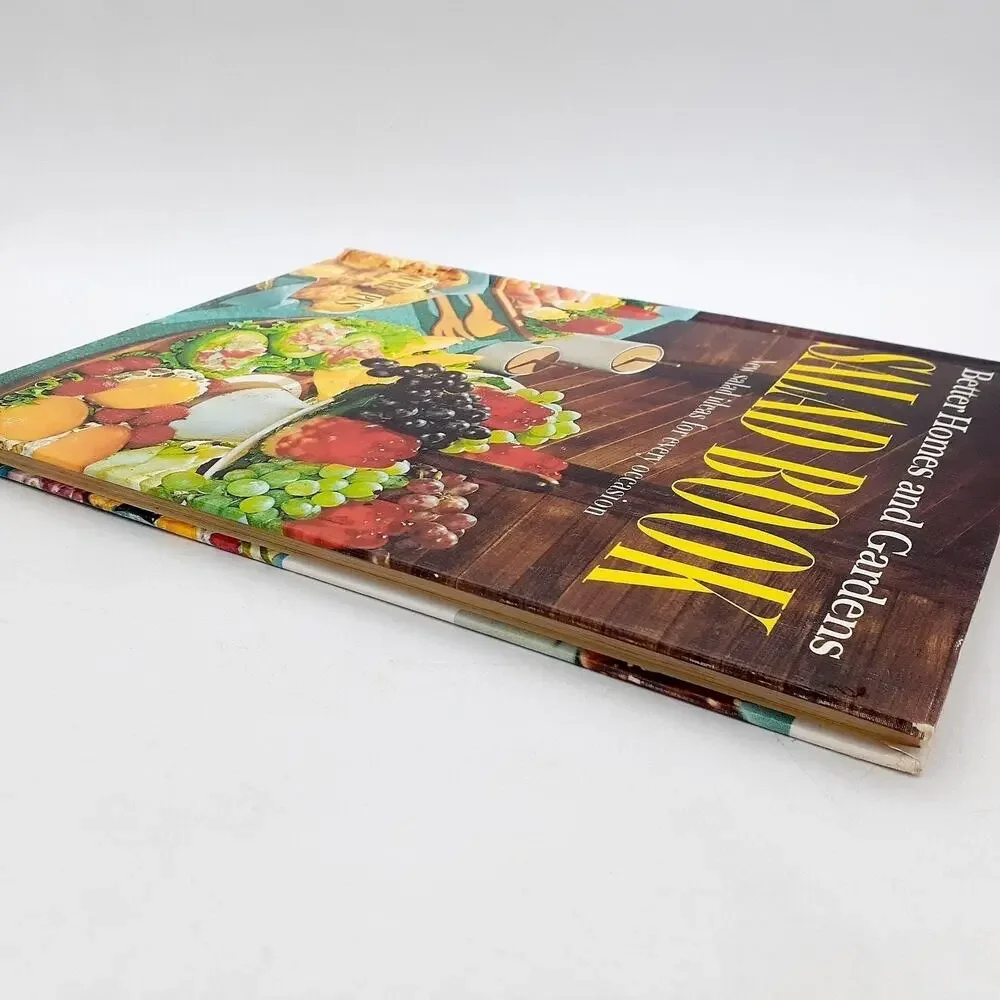 Vintage 1967 Better Homes And Gardens Salad Book 350 Recipes Hardcover Cooking